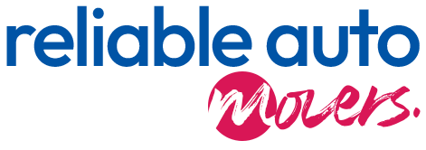 "Reliable Auto Movers logo featuring a bold, modern design."